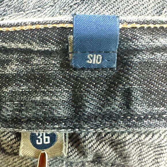 CITIZENS OF HUMANITY Distressed Bootcut Sid Jeans Blue Mens 36 2000s Y2K Grunge - Picture 7 of 8